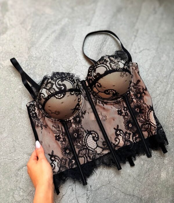 Pitsist naiste korsett-top