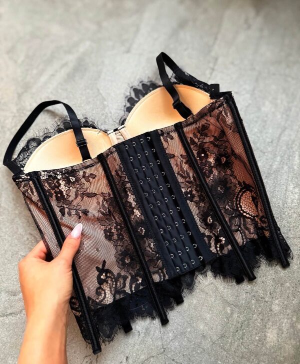 Pitsist naiste korsett-top