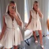 Elegantne jumpsuit-kleit vööga