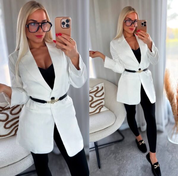 Valge naiste pintsak