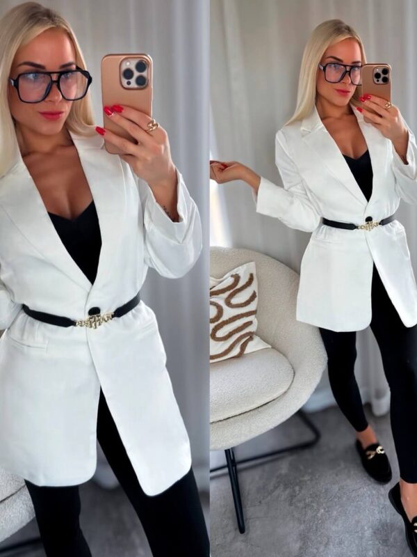 Valge naiste pintsak