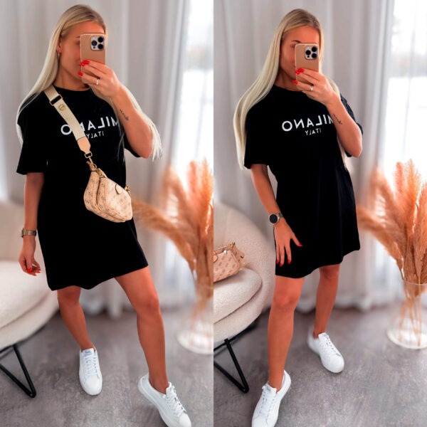 Must oversized särkkleit - Milano