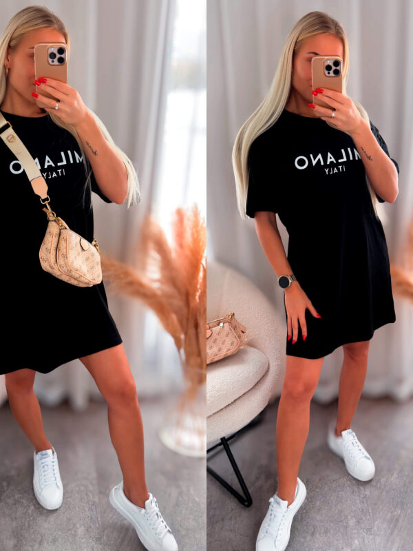 Must oversized särkkleit - Milano