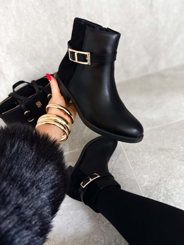 Mustad naiste kevad/sügis poolsaapad